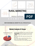 Rural Marketing: Product Category