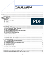 Datasheet WTV020SD PDF