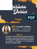 Portafolio Mariana Durán