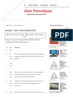 Dasar: Tipe-Tipe Komputer - Bahan Percobaan