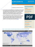 World Health Organization COVID-19 Report - March 28