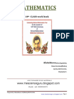 Work Book Maths PDF