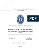 Estrategias de Migración A Un Entorno de Computación en La Nube PDF