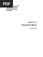 PrivX 11.1 Admin PDF