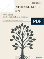 Int GCSE Biology GM Cloning PDF
