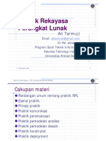 Praktik Rekayasa Perangkat Lunak PDF