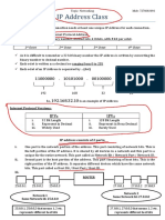 IP Address Class PDF