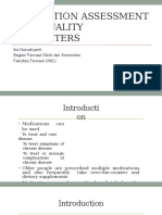 Medication Assessment