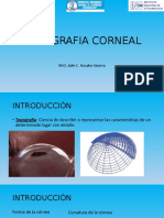 Topografía corneal: evaluación de la forma y biometría de la córnea