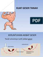 Keruntuhan Akibat Geser