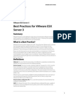 Esx3 Best Practices
