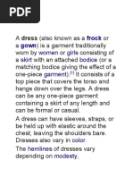 Types of Dresses