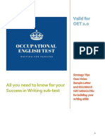 (Book) OET WRITING.. All You Need To Know PDF