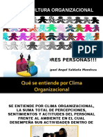 Clase Clima y Cultura Organizacional