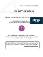 Skill Enhancement Course Papers For B.Sc. (Program) Mathematical Sciences Physical Science Applied Physical Science B.A. (Program)