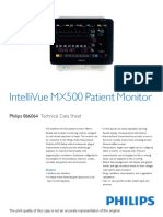 IntelliVue MX500 Patient Monitor TDS PDF