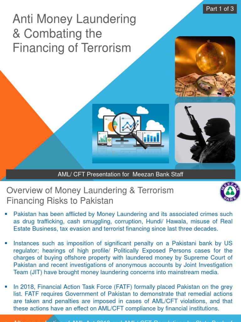 AML/CFT Presentation for Meezan Bank Staff | PDF | Terrorism Financing ...