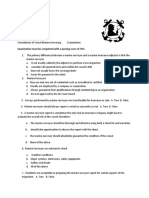 Foundations of Vessel Marine Surveying Examination PDF