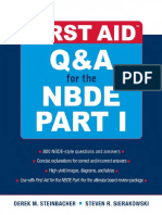 First Aid Q&A For The NBDE Part I PDF