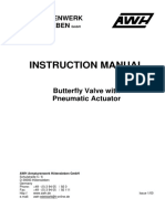 AWH - Instruction Manual Valves (Pneumatic) PDF