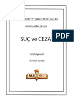 Fyodor Mihailovic Dostoyevski Suc Ve Ceza Meb PDF