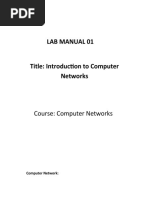 Computer Networks Lab 1