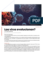 Los Virus Evolucionan