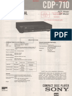 Sony cdp-710 PDF