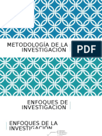 Metodología de La Investigación