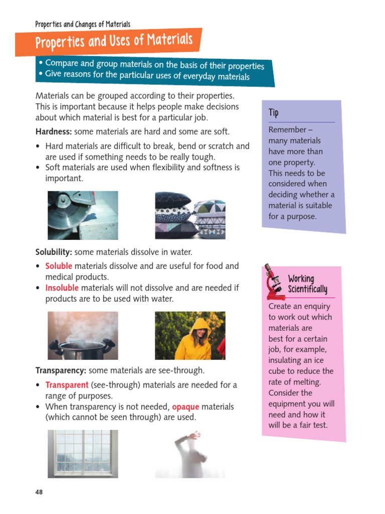 KS2 Science SATs Materials PDF PDF Insulator (Electricity
