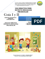 Guía Didáctica 1 Formulacion de Proyectos Pedagogicos - Semestre Iii PFC PDF