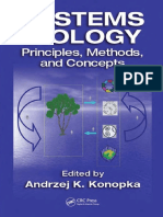 Konopka - Systems Biology - Principles, Methods and Concepts (CRC, 2007) PDF