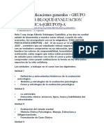 Parametros Del Curso Evaluacion Psicologica