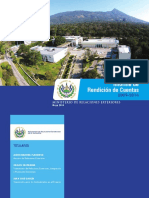Informe de Rendición de Cuentas MRREE 2009-2014