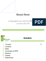 Trabalho de Português - Bossa Nova