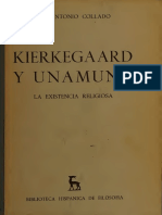 Collado, Jesús Antonio - Kierkegaard y Unamuno. La Existencia Religiosa PDF