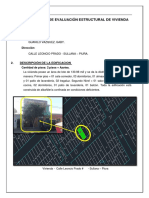 Informe Casa Señora Gaby