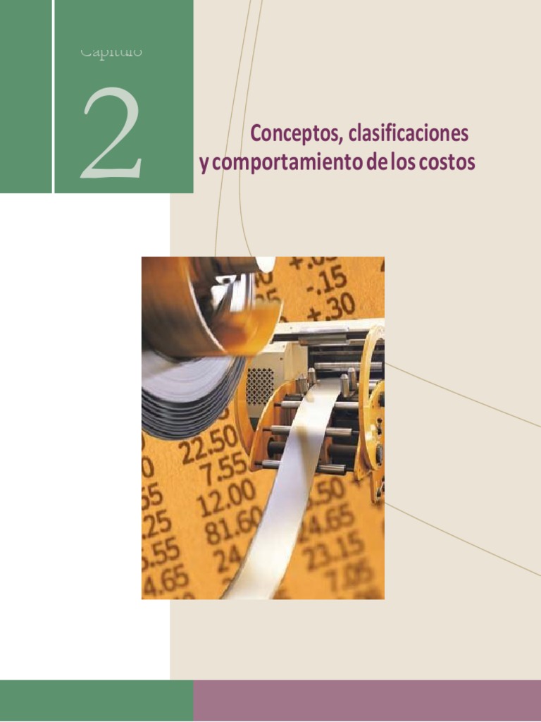 Contabilidad Administrativa Tema 3 Pdf Costo Contabilidad