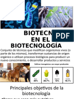 Clase. Biotecnologia