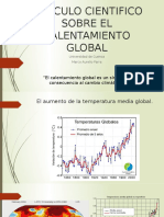 Articulo Cientifico Sobre El Calentamiento Global