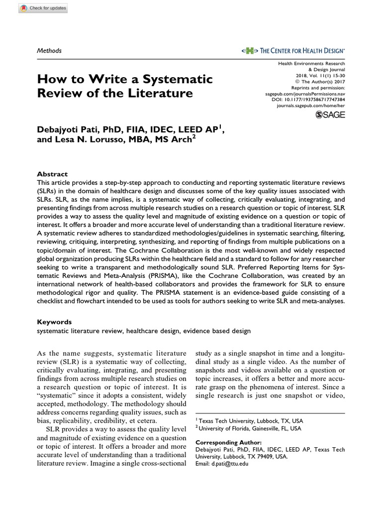 HOW TO WRITE A SYSTEMATIC REVIEW ARTICLE visual data 5