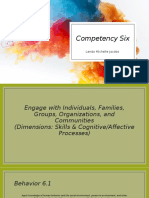 Competency Six Eport