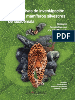 Research Perspectivesonwild Mammalsof Guatemala Kraker Calderon Cabrera 2019