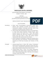Perda Nomor 8 Tahun 2008 Kecamatan Dan Kelurahan PDF