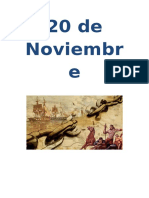 20 de Noviembre