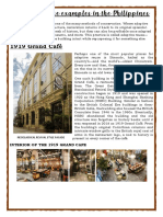 Adaptive Reuse Examples in The Philippines PDF
