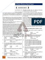 Formatted SBI Clerk Mains Memory Based Paper PDF