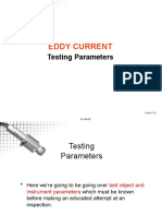 Eddy Current Testing Parameters