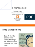 Time Management 2015 2016