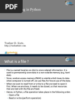 File Handling in Python PDF